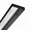 Juno Under Cabinet Lighting Led UPLED22 30K 80CRI BL 22" 6-Lamp Pro Dimmable Fixture, 8.1 Watts, 454 Lumens, Black Finish