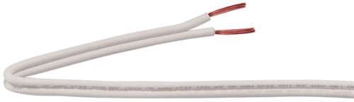 Juno UST18G 25FT WH 18AWG 2-Conductor Parallel Bonded Wire, 25-feet, White