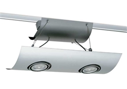 Juno Track Lighting X16201-BL Airfoil Trim for XT16201, XT16201-20H and XT16201-39H, Black Color