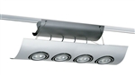 Juno Track Lighting X16401-SL Airfoil Trim for XT16401, XT16401-20H and XT16401-39H, Silver Color