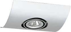 Juno Track Lighting X30101SL Airfoil Trim for XT30101, Silver Color