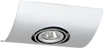 Juno Track Lighting X30101WH Airfoil Trim for XT30101, White Color