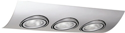 Juno Track Lighting X30301WH Airfoil Trim for XT30301, White Color