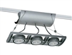 Juno Track Lighting XT16301-39H-SL AVIO Three Lamp - HID Metal Halide 39W CMH MR16 GX10 Unit, Silver Color