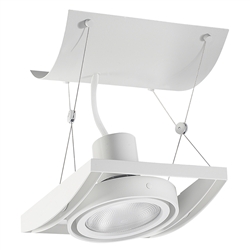 Juno Track Lighting XT30101WH AVIO One Lamp - Line Voltage 35-75W PAR30 Unit, White Color