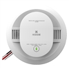 Kidde 30CUAR-V Hardwired Combination Smoke and Carbon Monoxide Detector with Interconnected Alarm LED Warning Lights and Voice Alerts