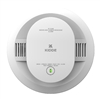 Kidde 30CUD10-V 10-Year Battery Powered Combination Smoke and Carbon Monoxide Detector with Alarm LED Warning Lights and Voice Alerts