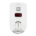 Kidde KN-COP-DP-10YH (900-0284) Worry-Free Hallway Plug-in Carbon Monoxide Alarm with Sealed Lithium Battery Backup, Digital Display, and Escape/Night Light