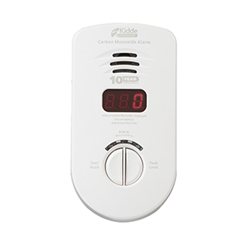 Kidde KN-COP-DP-10YL (900-0280) Worry-Free Living Area Plug-in Carbon Monoxide Alarm with Sealed Lithium Battery Backup and Digital Display