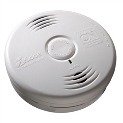Kidde P3010B (21010067) Worry Free 10 Year Sealed Lithium Battery Operated Smoke Alarm for the Bedroom with Talking Voice Alarm