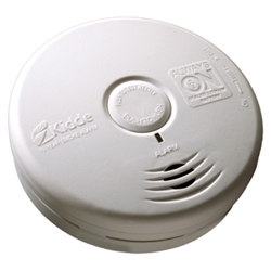 Kidde P3010L (21010064) Worry Free 10 Year Sealed Lithium Battery Operated Smoke Alarm for the Living Area with Hush Button