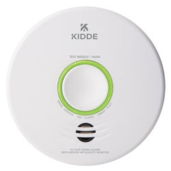 Kidde P4010ACSAQ-WF 120V AC Smoke Alarm with Indoor Air Quality Monitoring with Lithium Battery Back Up