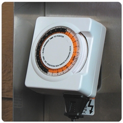 Kim Lighting KLV-TC24 Plug-in Time Clock, Plugs Into Receptacle Provided in Transformer Enclosure