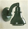 Kim Lighting KLV50GR 12 Volt Die-Cast Aluminum, 50W MR16 Halogen Landscape Path Bell Light, Verde Green Finish