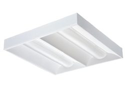 Lithonia 2RTL2 40L EXA1 LP830 2' x 2' LED Recessed Volumetric Light, No Air Function, 4000 Lumens, 120-277V, Dims to 1%, Xpoint Wireless Enabled, No Controls
