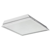 Lithonia 2TL2 40L FW A12 EZ1 LP8354000 Lumens, Flush Aluminum White Door, #12 Pattern Acrylic Lens, eldoLED Dims to 1%, 3500K Color Temperature