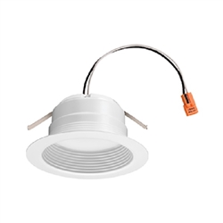 Lithonia 4BEMW LED 40K 90CRI M6 720 Lumens 4 inch LED Recessed Downlight 10W 4000K Dimmable Energy Star, 120V, White Finish