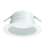 Lithonia 4BEMW LED 27K M6 530 Lumens 4 inch LED Recessed Downlight 10 Watts 2700K Warm White Dimmable Energy Star 50 Watts Equal