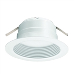 Lithonia 4BEMW LED 40K M6 600 Lumens 4 inch LED Recessed Downlight 10 Watts 4000K Cool White Dimmable Energy Star 60 Watts Equal