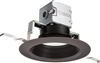 Lithonia 6JBK RD 27K 90CRI ORB Round Direct-Wire Canless LED Recessed Downlight, 2700K Color Temperature, 11W, 820 Lumens, 90 CRI, Oil Rubbed Bronze