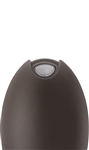 Lithonia AFO DB MVOLT N SD CW 2.8W AFFINITY Oval Emergency Light, Dark Bronze Textured, 120-277V, Nicad Battery, Self-Diagnostics Testing, Cold Weather