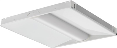 Lithonia BLC 2X2 4000LM 35K 2'x2' LED Center Basket Troffer, 4000 Lumens, 3500K