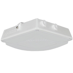 Lithonia CNY LED P0 40K MVOLT WH M4 27W LED Canopy, 3500 Lumens, 4000K Color Temperature, 120-277V, White