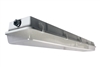 Lithonia DMW2 L24 4000LM AFL MD MVOLT GZ10 40K 80CRI 4855 Lumens 2ft LED Vapor Tight Fixture 40 Watts 4000K Frosted Lens IP65 IP66 Wet Location 120-277V