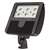 Lithonia DSXF3 LED 6 P2 50K WFL 480 IS DWHXD 183W D-Series Size 3 LED Floodlight, P2 Performance Package, Wide Flood Distribution, 480V, Integral Slipfitter, White Finish
