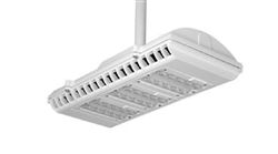 Lithonia DSXPG LED 20C 1000 40K T5W MVOLT SRM PIR DWHXD LED Outdoor Canopy, 20 LEDs, 1000 mA, 4000K Color Temperature, Type V Wide, 120-277V, Surface Mount, 8-15' Mounting Heights Motion Sensor, White