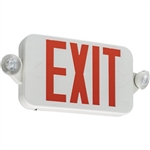 Lithonia ECC R M6 Single Face LED Combination Exit Sign - LED Lamp Heads