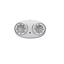 Lithonia ELA T Q L0309 Quantum LED Remote Lamp Head Twin Head Full Adjustable White