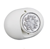 Lithonia ELA QM L0309 SD M12 Adjustable LED Single Lamp Head, White, Indoor, One 1.5W lamp, 9.6V, Self-Diagnostics