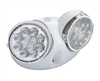 Lithonia ELA QM T L0309 SD M12 Adjustable LED Twin Lamp Head, White, Indoor, Two 1.5W lamps, 9.6V, Self-Diagnostics