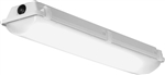 Lithonia FEM L48 3000LM IMAFL MD MVOLT GZ10 30K 90CRI STSL SBOR10 P BAA 48" LED Industrial Light, 3000 Lumens, Acrylic Lens, Med Dist, 120-277V, 0-10V Dim, 3000K, 90 CRI, Stainless Steel Latches, 360 Deg Low Mount Sensor, BAA Compliant