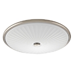 Lithonia FMDCGL 16 20830 BN M4 23 Watts 1400 Lumens LED Indoor Ceiling 17 inches Round Flush Mount Brushed Nickel 4000K