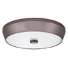 Lithonia FMDDHL 14 20830 BZA M4 23 Watts 1650 Lumens LED Indoor Ceiling 14 inches Round Flush Mount Antique Bronze 3000K