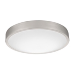 Lithonia FMLACL 14 20840 BA M4 21 Watts 1373 Lumens LED Indoor Ceiling 14 inches Round Flush Mount Brushed Aluminum 4000K