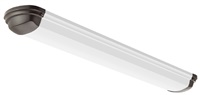 Lithonia FMLLBHL 48IN 30K 80CRI BZ 94W 48" Linear LED Flush Mount, 3000K Color Temperature, 80 CRI, Bronze