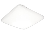 Lithonia FMLSL 11 14840 M4 16 Watts 1100 Lumens LED Indoor Ceiling 11 inches Low Profile Square Flush Mount White Finish 4000K