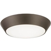 Lithonia FMML 13 827 DDBT 28 Watts 1768 Lumens LED Indoor Ceiling 13 inches Round Flush Mount Textured Bronze 2700K