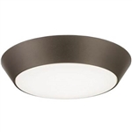 Lithonia FMML 13 830 DDBT 28 Watts 1898 Lumens LED Indoor Ceiling 13 inches Round Flush Mount Textured Bronze 3000K