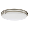 Lithonia FMSATL 13 14830 BN M4 16 Watts 925 Lumens LED Indoor Ceiling 13 inches Round Flush Mount Brushed Nickel 3000K