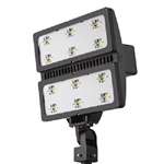 Lithonia HLF2 LED P1 30K VNSP 120 YKC62 DDBXD 328W High Lumen LED Floodlight, P1 Performance Package, Very Narrow Spot Distribution, 120V, Yoke With 16-3 SO Cord, Dark Bronze Finish