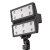 Lithonia HLF2 LED P3 50K WFL 480 YKC62 PER DWHXD 598W High Lumen LED Floodlight, P3 Performance Package, Wide Flood Distribution, 480V, Yoke With 16-3 SO Cord, NEMA Twist-Lock Receptacle, White Finish