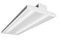 Lithonia IBH 18000LM SD080 ND MVOLT OZ10 30K 70CRI WH 142W LED High Bay Light, 18000 Lumens, Semi-Diffuse Acrylic, Narrow Distribution, 120-277V, Osram, 0-10V Dimming, 3000K, 70 CRI, Gloss White Finish