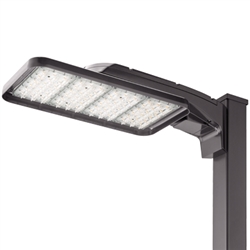 Lithonia KAX2 LED P2 50K R5 347 RPA DWHXD Area Light 248W P2 Performance Package, 5000K Color, Type 5 Distribution, 347V, Round Pole Mounting, White