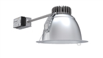 Lithonia LBR8 ALO3 SWW1 AR LSS MWD MVOLT 90CRI UGZ QDS 8 Inch Round Retrofit Downlight, Switchable Lumens and CCT, Clear, Semi-Specular, Medium Wide (1.0 s/mh), 120-277V, 90 CRI, Dim to 10% 0-10V, Quick Disconnect Plugs