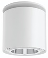 Lithonia LDN6CYL 35/10 LO6AR LSS MVOLT GZ10 ACC DWHG 6" Non-IC LED Cylinder Light, 3500K, 1000 Lumens, Clear Downlight Trim, Semi-Specular Finish, 120-277V, 0-10V Driver Dims to 10%, 10 Ft Cable and Cord, Matte White