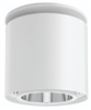 Lithonia LDN6CYL 35/15 LO6AR LSS MVOLT GZ10 PM DBL 6" Non-IC LED Cylinder Light, 3500K, 1500 Lumens, Clear Trim, Semi-Specular Finish, 120-277V, 0-10 Driver Dims to 10%, Pendant 3/8" Thread Mount, Black Finish